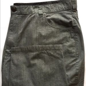 Hechter Men’s Dress Pants Light Grey Flat Front Size 52/ 32 Big